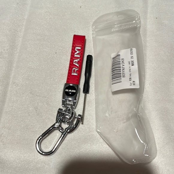 dodge Other - 3/$10 NEW dodge ram keychain handstrap red